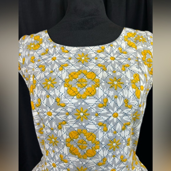 MATA TRADERS Cap Sleeve Dress with Pockets size Small L2 - Picture 6 of 10